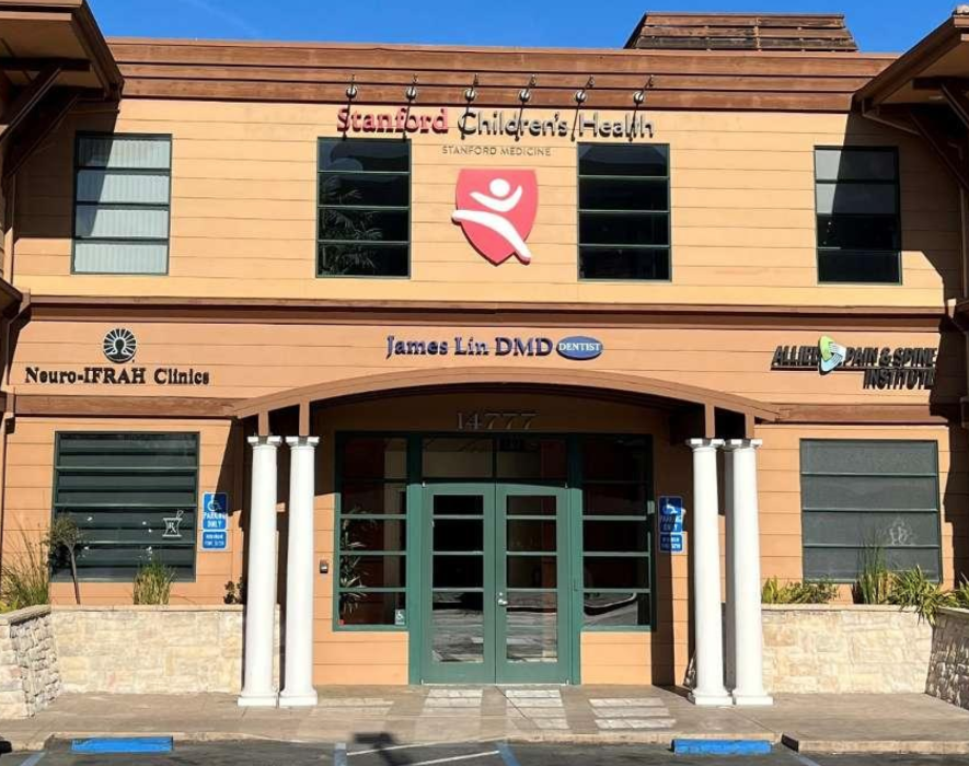 exterior of james lin dmd | dental office in los gatos