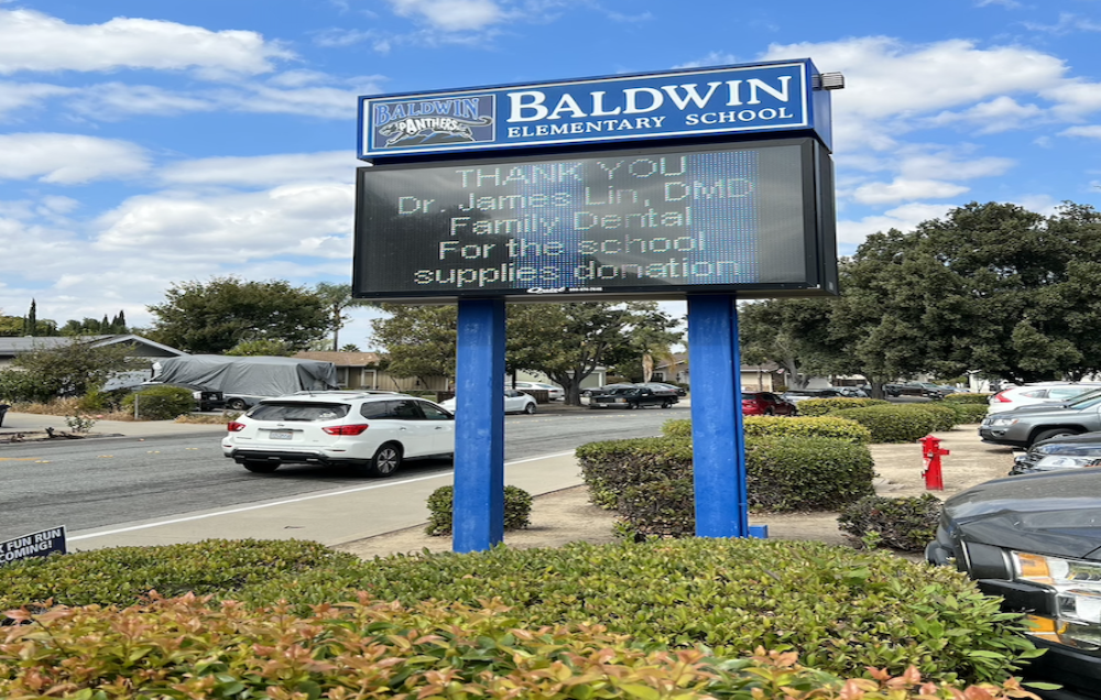photo of baldwin high school | los gatos ca dentist