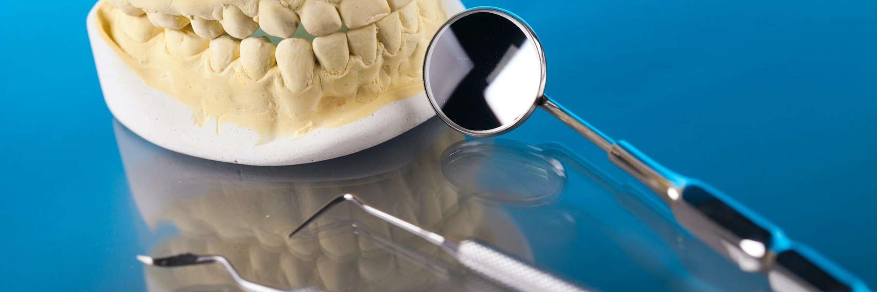 dental tools and a tooth mould, los gatos ca