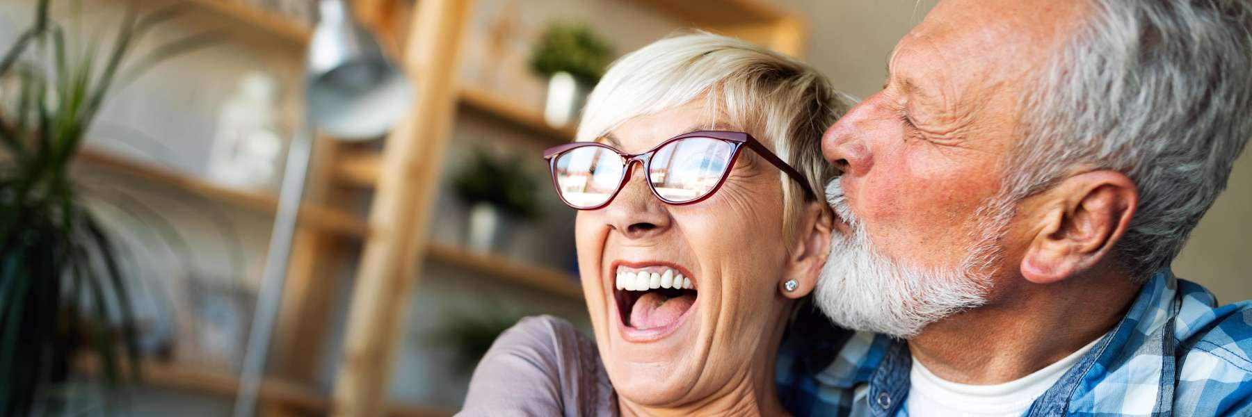 older couple smiling | dental implants los gatos ca