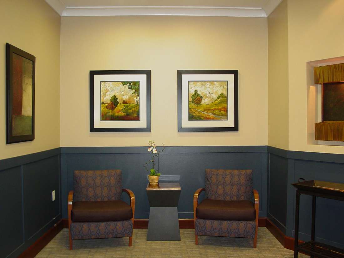interior waiting room | james lin dmd los gatos ca